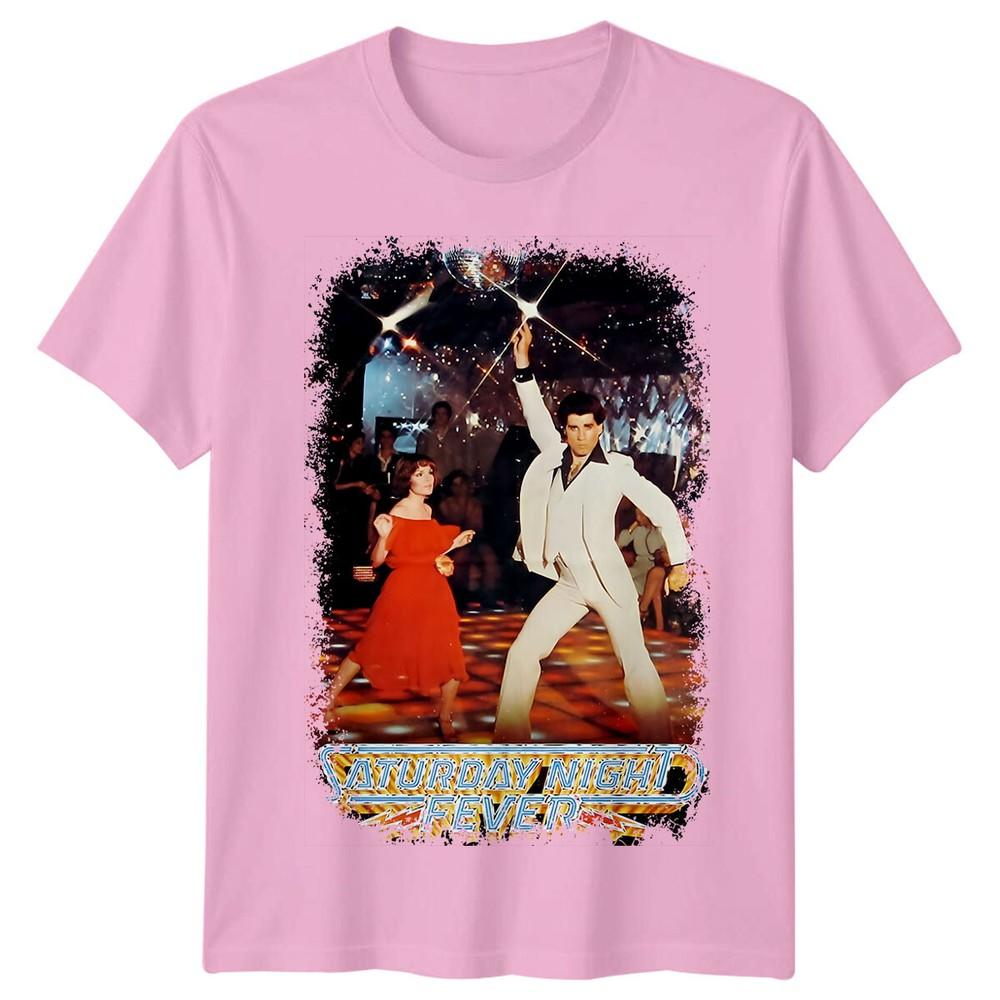 Saturday Night Fever 1977 Movie Poster Inspired Tshirt Retro 70s Tee Unisex