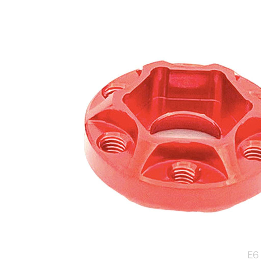 Hexagon Wheel Hubs Spare Parts Aluminum Alloy Modification Accessories Widening for RC Crawler