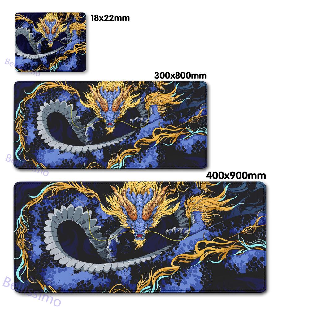 Large Game mousepad Japanese Dragon Gaming Accessories HD Print Office Computer teclado mouse pad XXL PC Gamer Laptop Desk Mat