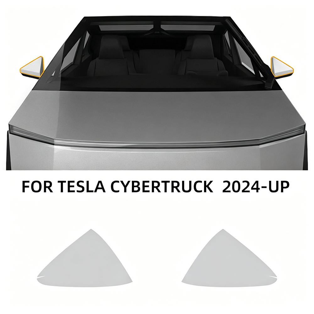 TPU Car Headlight Protective Film For Tesla Cybertruck 2024 2025 2026 Transport & Smoke Anti-Scratch Auto External Accessories.