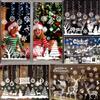 Christmas Wall Merry Stickers Window Glass Decals Home Room Xmas New Year Decor