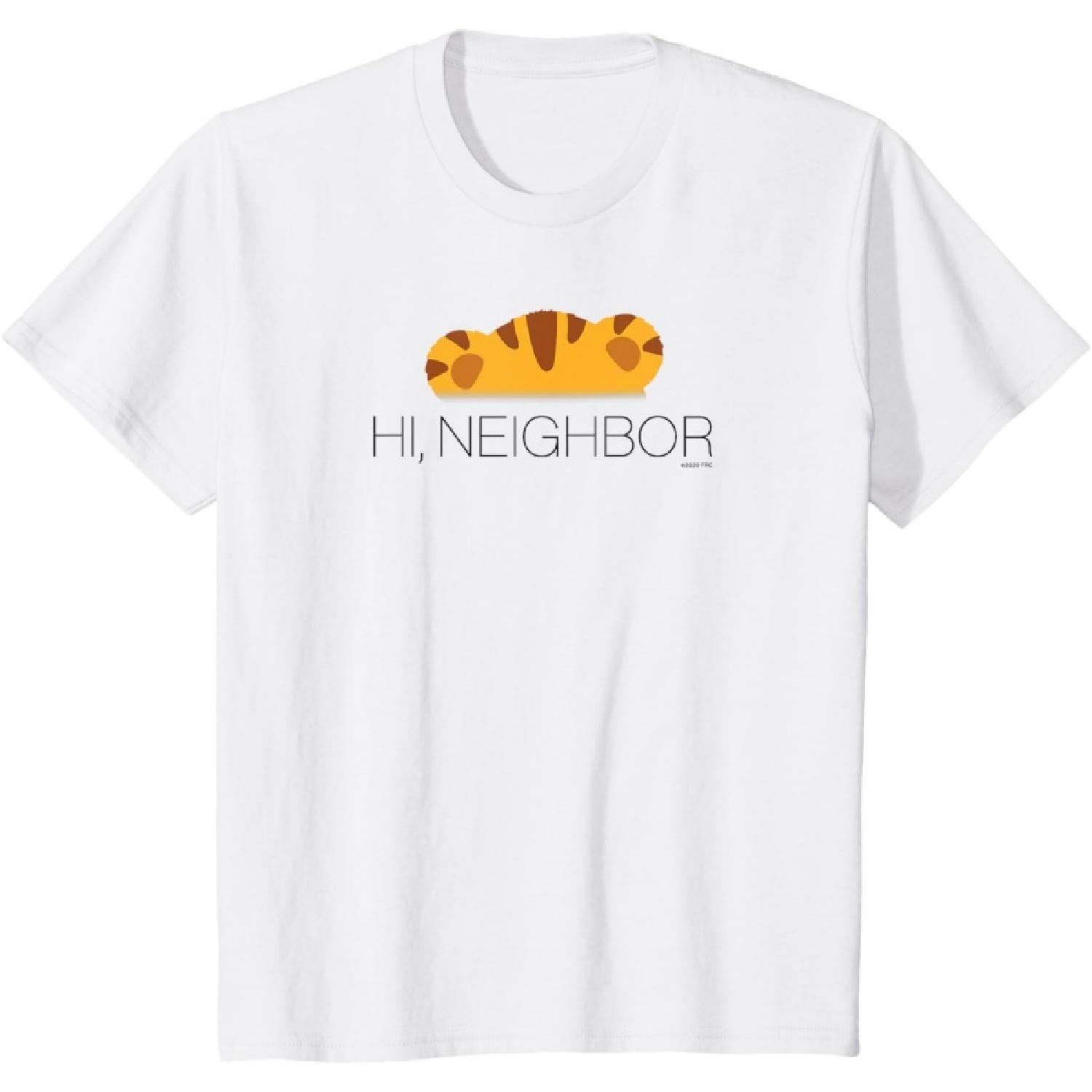 Kids Daniel Tiger s Neighborhood_ Hi Neighbor Ears (Light Shirt) T-Shirt XXXXXL белый
