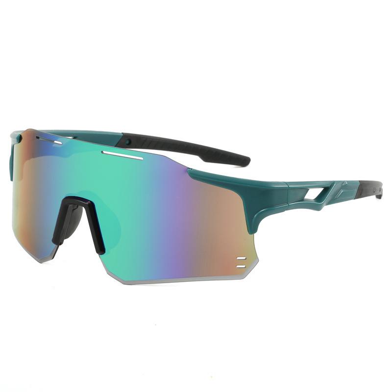 Winddichte bunte rahmenlose photochrome Radsport-Sonnenbrille für Tag- und Nachtgebrauch