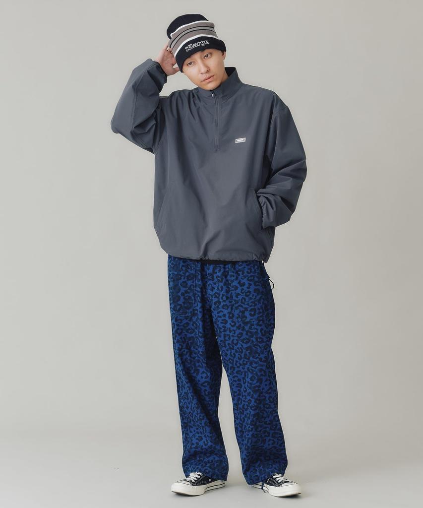 Ripstop Half Zip Up Grau [Extra Large] Herrenjacke,