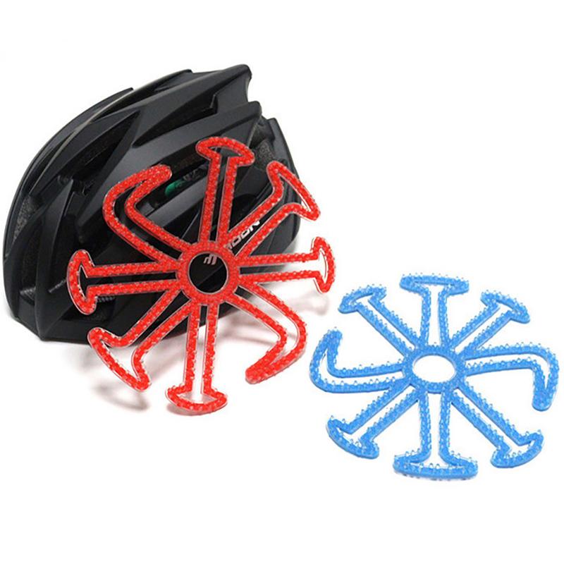 Flexibles, verformungssicheres Silikon-Innenpolster für den Helm, belüftetes Innenpolster, Helmpolster, Motorrad-/Fahrradhelm-Zubehör