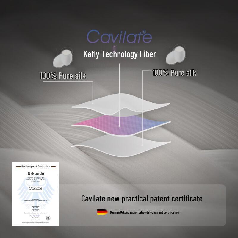 Aimeijia All-Season 3D Cloud Feel Mulberry Silk Quilt