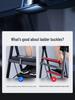 Telescopic Multi-Functional Household Folding Step Ladder