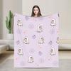 Ghost Reading Blanket Quality Warm Soft 2025 New Halloween Throw Blanket Winter Kid Adult Couch Chair Sofa Bed Fashion Bedspread