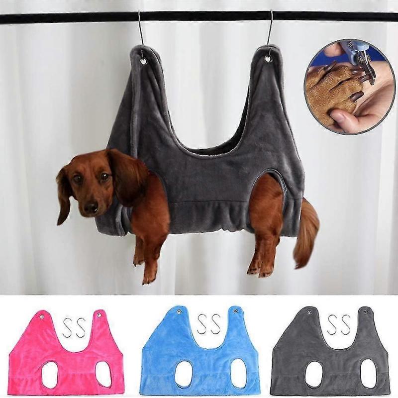 Pet Hammock Dog Cat Grooming Hammock Restraint Bags Convenient Use In Bathing Washing Bathing Nail Trimming
