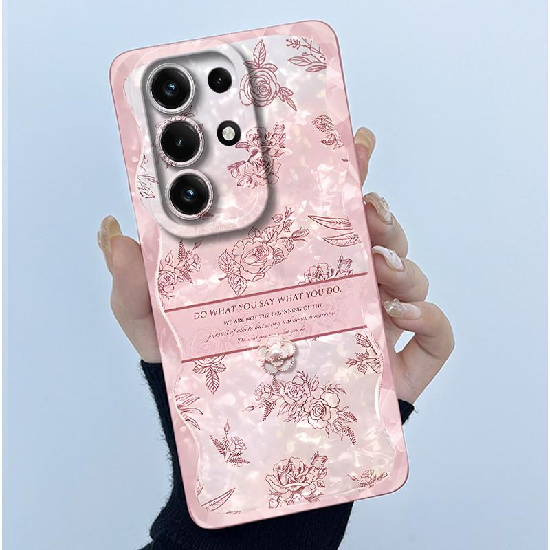 For Itel S26 Ultra Super 26 Ultra S688LN Case Simplicity Oil Painting Floral Silicone Soft Casing New Shockproof Back Cover