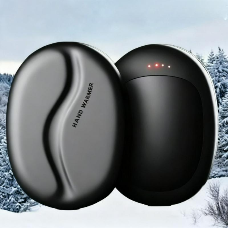 Magnetic Electric Hand Warmers 5000mAh Large Capacity 3 Heat Settings Portable USB Hand Warmer for Winter Outdoors Camping
