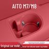 Silicone Cup Holder Pad for 26 New AITO M7 & M8 Models: Three-Row Interior Accessory