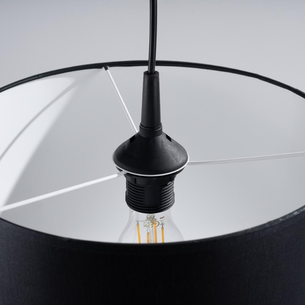 Nova 30 black hanging lamp
