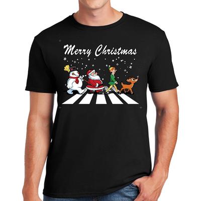 Merry Christmas T-Shirt Xmas Santa Mens Funny Gift Present Top Tee