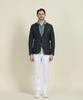 Panicale Grey Washed Linen Jacket