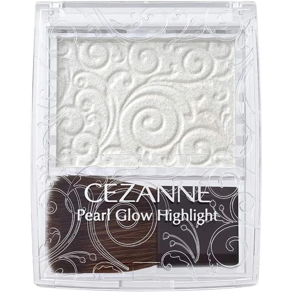 CEZANNE Pearl Glow Highlighter 03 Aurora Mint 2.4g Glossy Highlighter (3 Pieces) 2