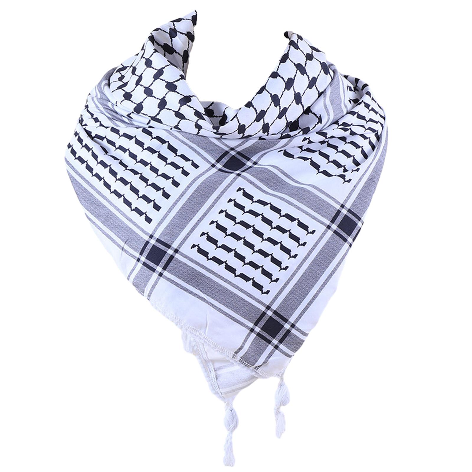 Houndstooth Scarf Shawl Suitable for Various Outdoor Activities and Daily Wear for Casual and Sports Activities