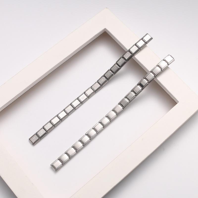 Trendy Titanium Steel Adjustable Engraved Bracelet: Stylish, Versatile, and Elastic Design