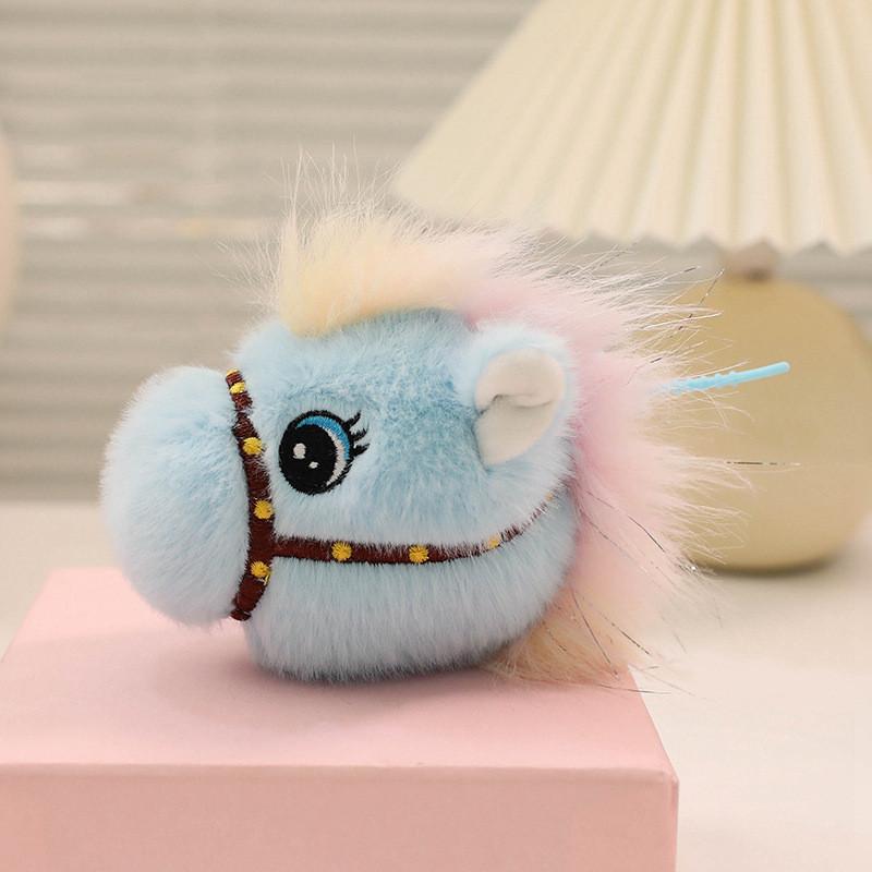 Year Of The Horse Plush Toy With Rotatable Head For Chinese New Year Gifts