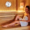 Sauna Temperature Humidity Gauge Rustproof Housing Extreme Heat Resistant for Home Spas