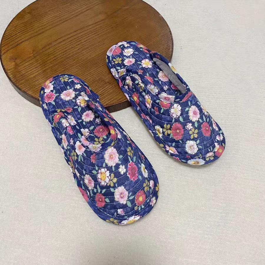 Fashion Women Slippers Lightweight Home Shoes Antislip Soft Indoor Fabric Slippers Can Machine Wash Mix Order