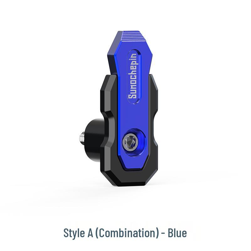 Universal No-Drill Front-Mounted Hook for Electric Scooters & Motorcycles