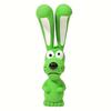 1 Pc Natural Latex Squeaky Rabbit Toy, Long Ears Dog Chew Toy for Teething, Pet Supplies for Puppy Small Dogs