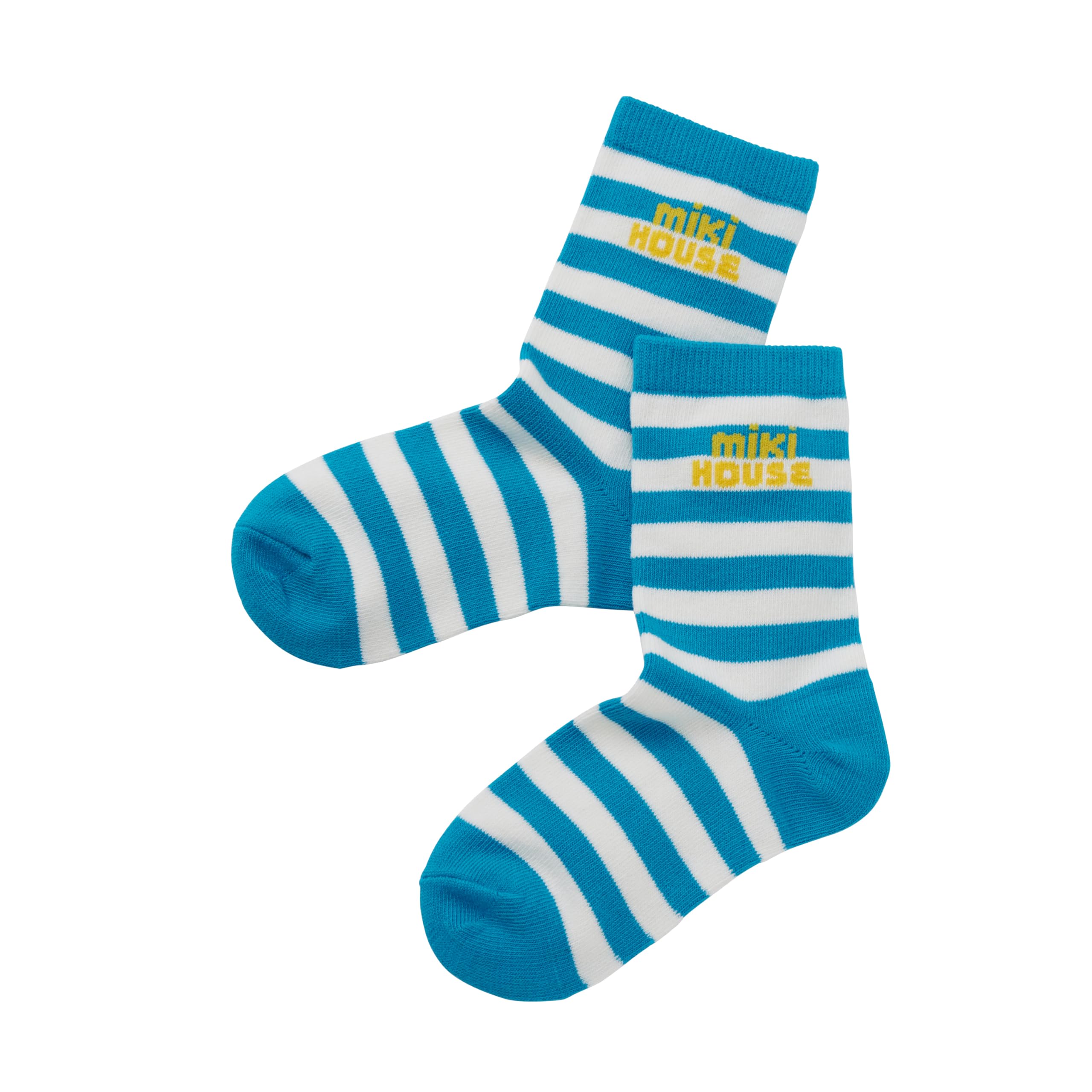 

Эксклюзивные носки с логотипом и каймой, длина до щиколотки, для мальчиков и девочек, для малышей, для детей, для посещения детского сада, школы, саксофона [MIKI HOUSE] для детей 10-9628-688