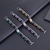 2025 Men's Double Layer Tiger Eye & Black Magnetic Stone Stainless Steel Bracelet with OT Buckle
