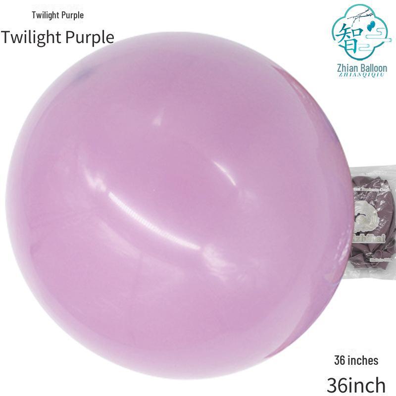 36-Inch Thickened Latex Round Macaron Balloon for Birthday Party Decoration