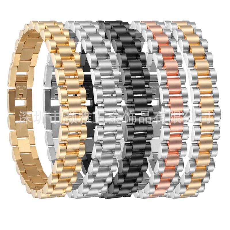 Adjustable Link Chain Bracelet Women Titanium Steel Geometric Design Vacuum Plated Detachable Stainless Jewelry
