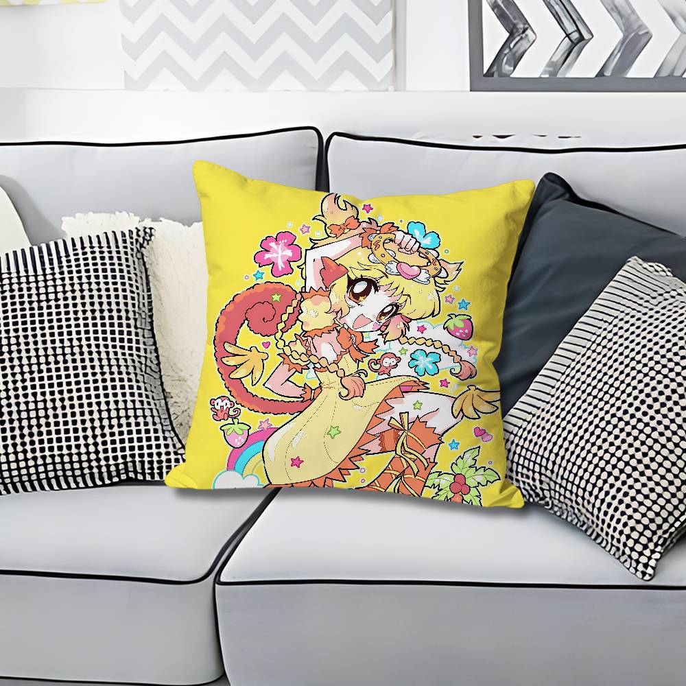 Cute TTokyo MMew Mew Various Sizes Square Pillow Case For Car Home Bedchamber Decor Custom Valentine gift