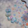 Tomoni 3D Jelly Nail Stickers for Kids - Starfish Design Nail Art Accessories