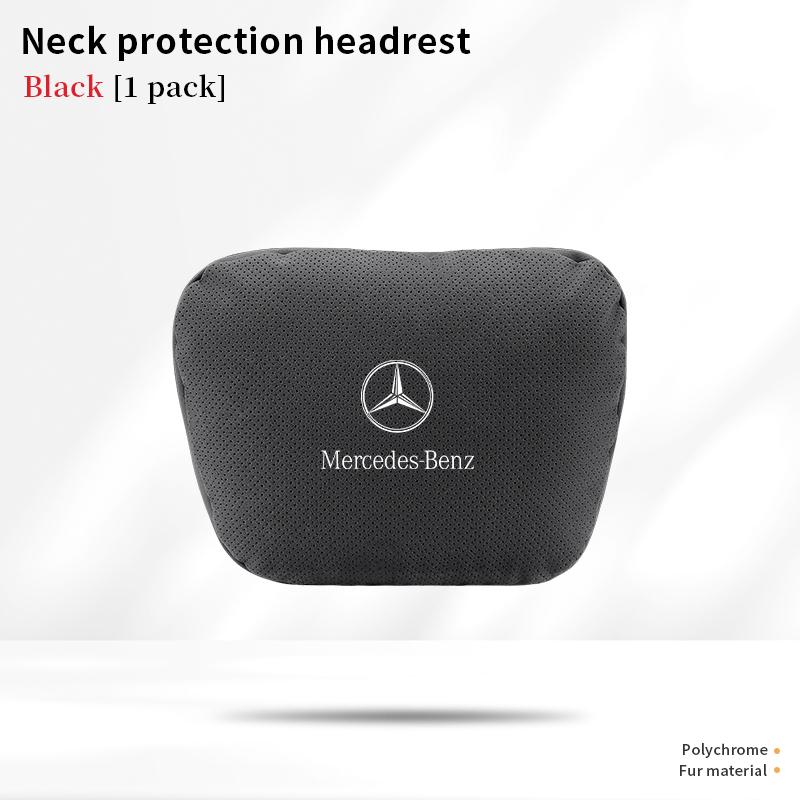 Mercedes Benz A B C E S V R-klass GLB GLC GLE Sprinter Pilot SLK SLC AMG W204 ML Bil Nackstöd för Nacke Säte Mjuk Nackkudde