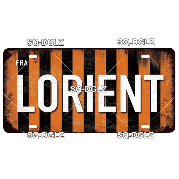 [SQ-DGLZ] Vintage France City Metal Sign Tin Sign Licenses Plate Decor Plaque Metal Vintage Bar Pub Club Home Wall Decoration