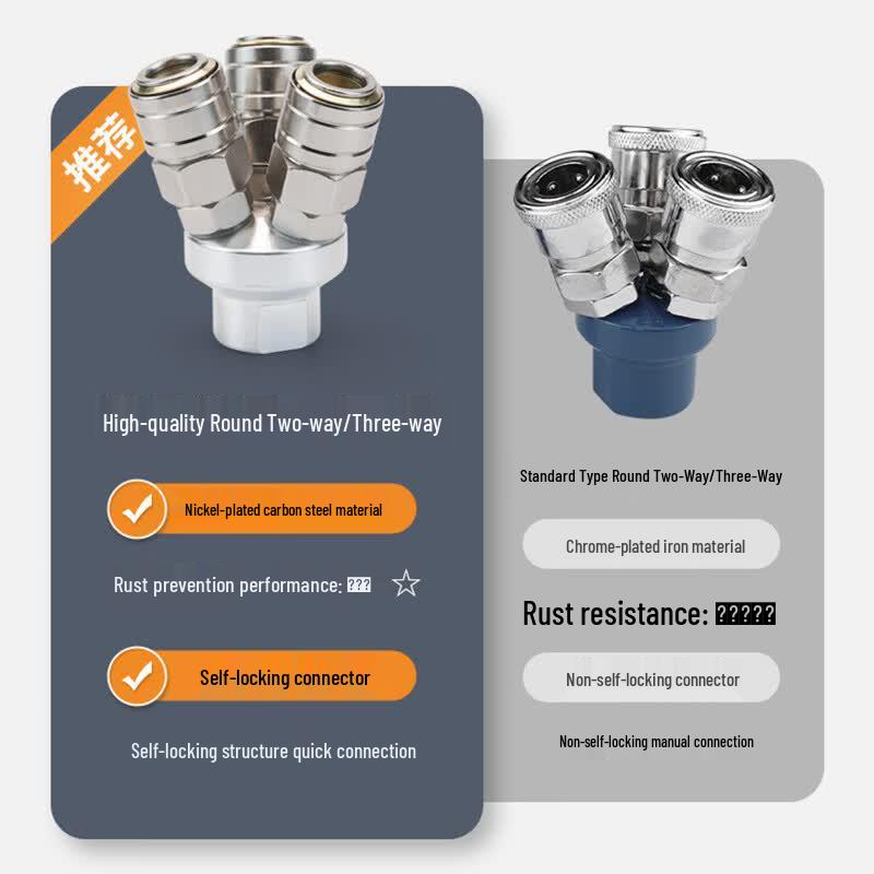 JNL C-Type Self-locking Pneumatic Quick Connector