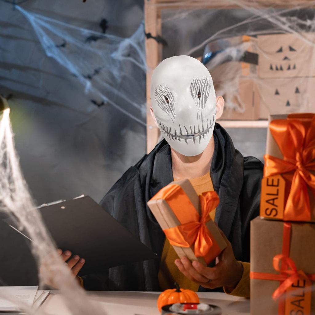 Halloween Scary Full Hood for Masquerade Party Costume Prop