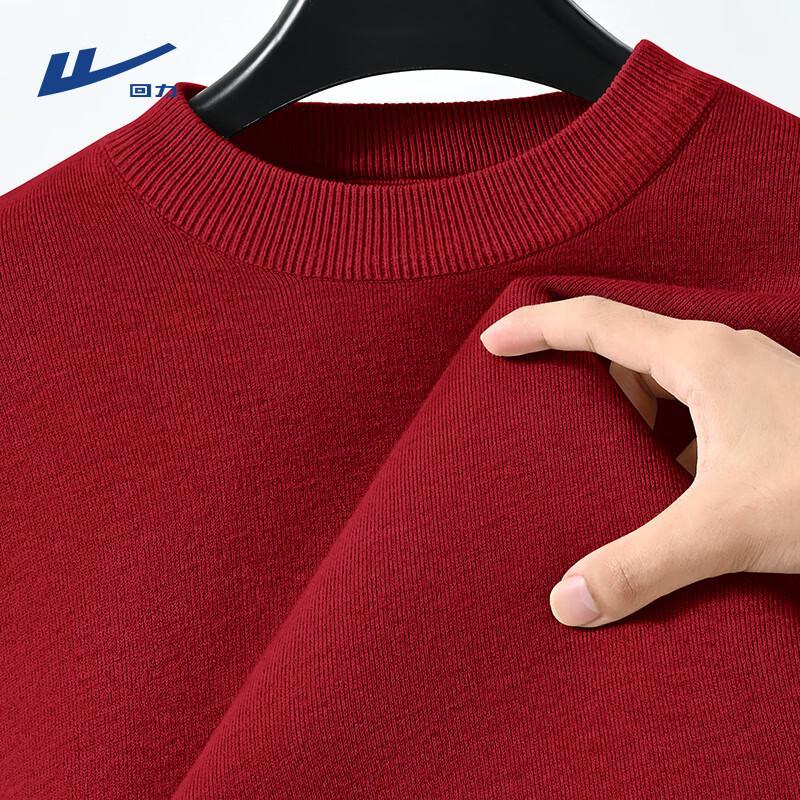 Warrior Men s Fleece Lined Round Neck Knit Sweater 3XL