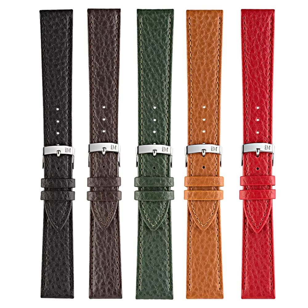 MORELLATO Calfskin Watch Strap DUSTER 18mm Bright Red with Replacement Tool [Official Import] X4936C21083018