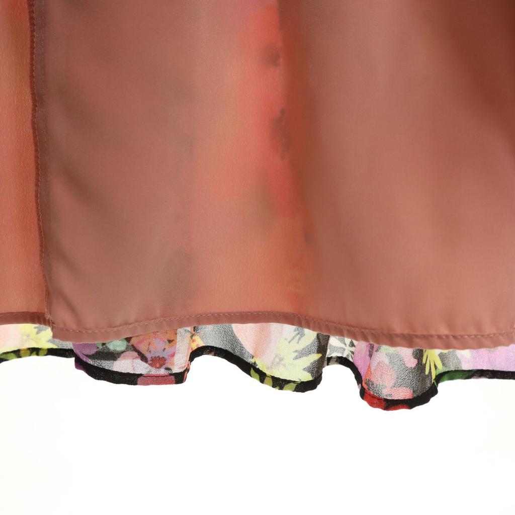 TOCCA Made In Japan Floral No Sleeve Knee-length Dress 4 Black Women Used