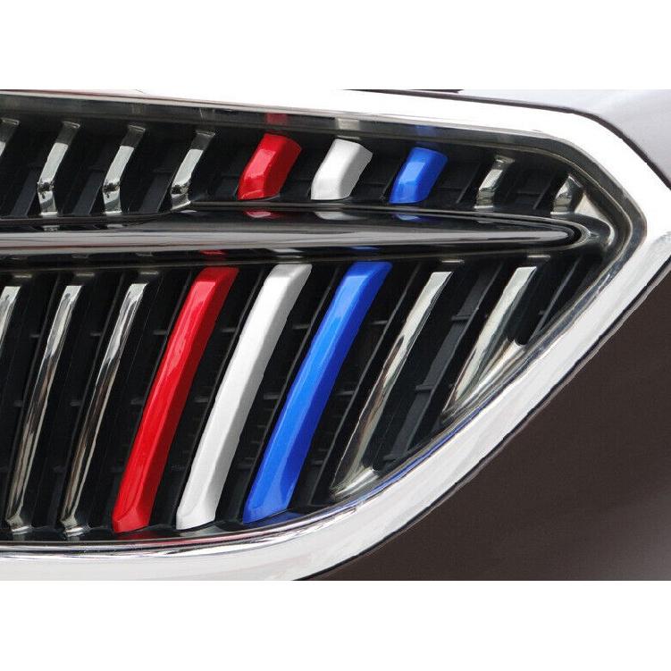 Fit For Buick Lacrosse 2016-2019 3-Color Front Grille Grill Ring Cover Trim 6PCS