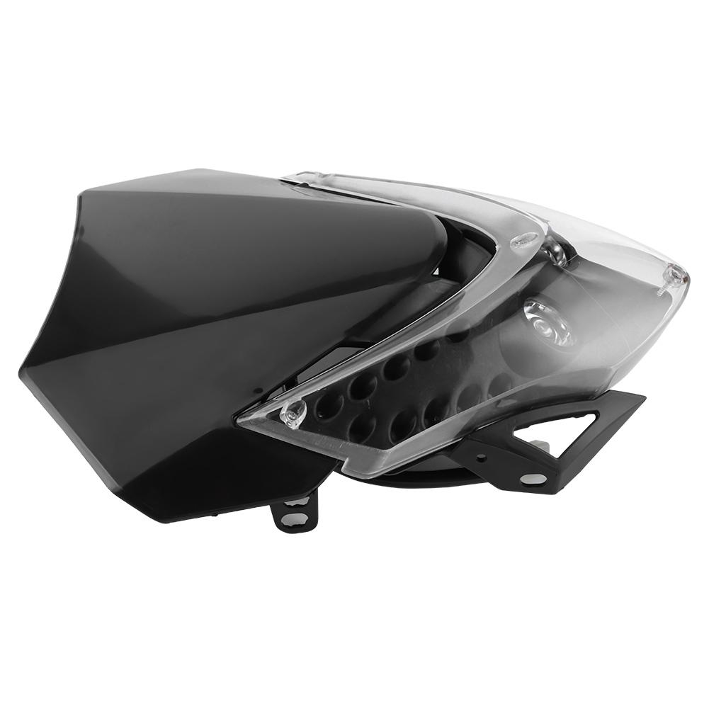 DC12V Dirtbike Motorsykkel LED Hovedlykt Sport Custom Kåpelykt Universell