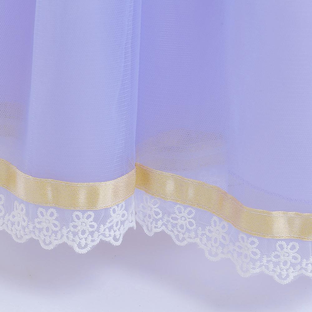 Dětské letní šaty 1 rok nafouklé růžové dětské mašlička princezna narozeniny Vestidos batole děti křest oblečení pro holčičku