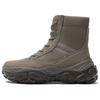 Fashionable Versatile Short Boots Men Boots Gray Brown 12113420-35
