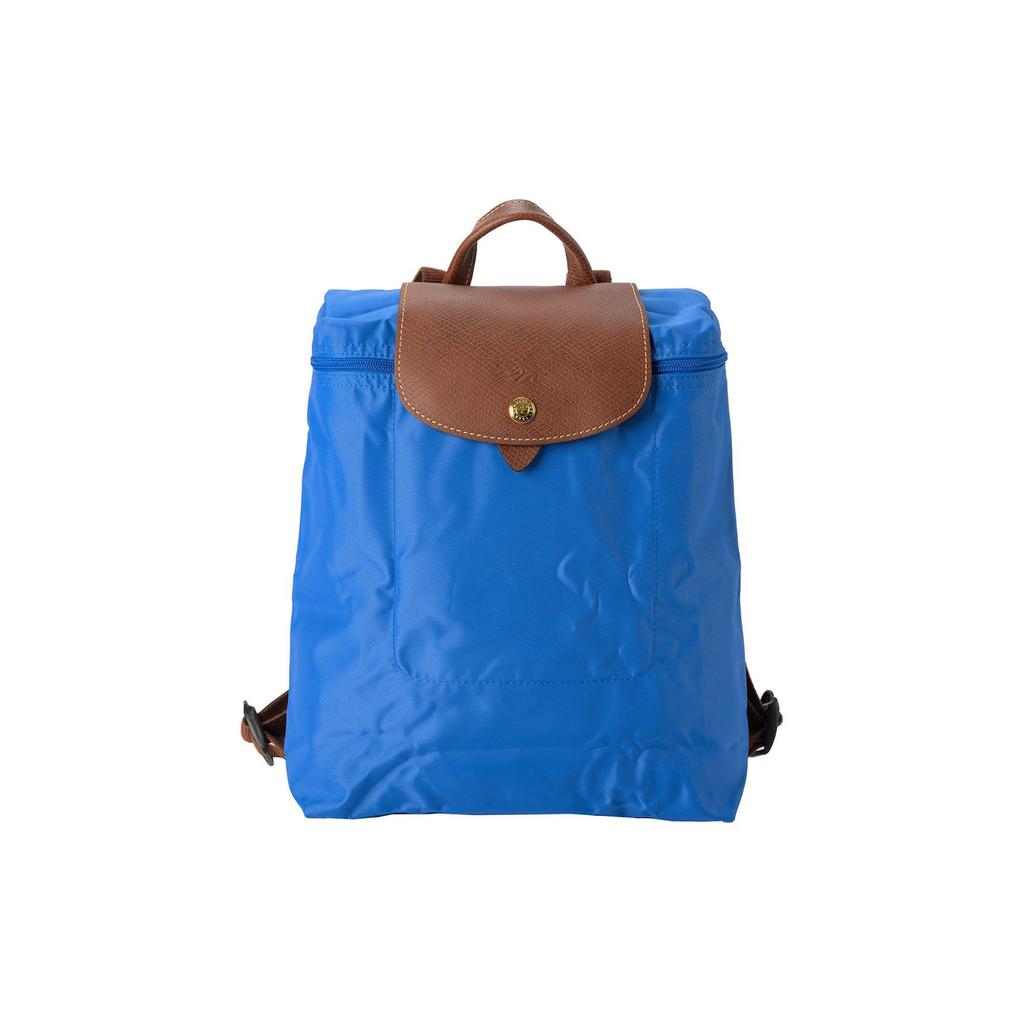 Longchamp Polyamid-Canvas-Rucksack Damen Blau
