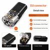 20Pcs D2 Pluggable Wire Connector Quick Connect Terminal Block Copper Contact Solderless Low Voltage Led Strip Cable Wire Splice