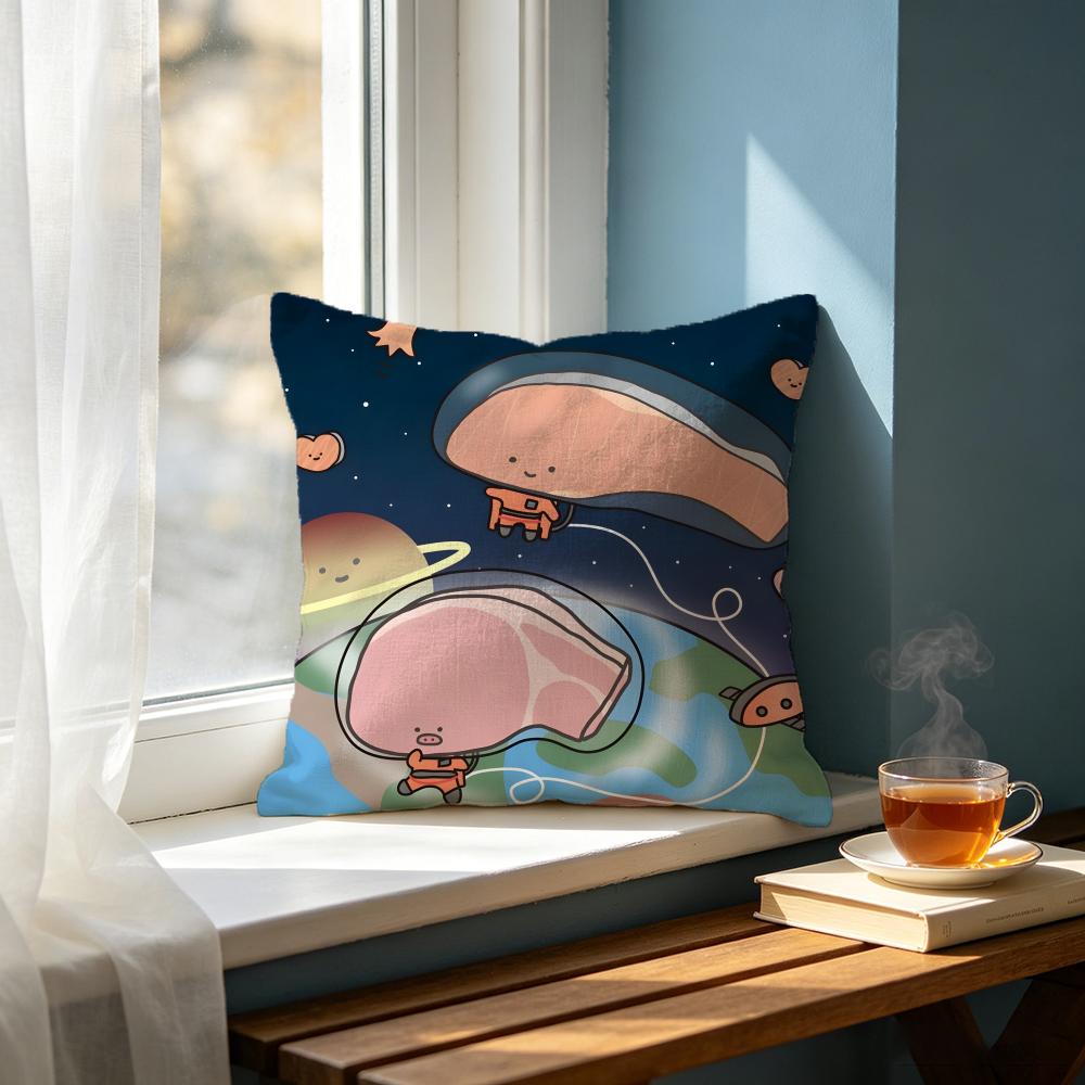 Cute KKirinchaning Cushion Cover Cushion Cover Set Pcs x x x Pillowcase Decorative Sofa Home Decor