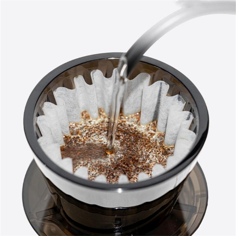 Coffee Filter Cup Dripper Manual Pour Over Coffee Filter Plastic Espresso Tools