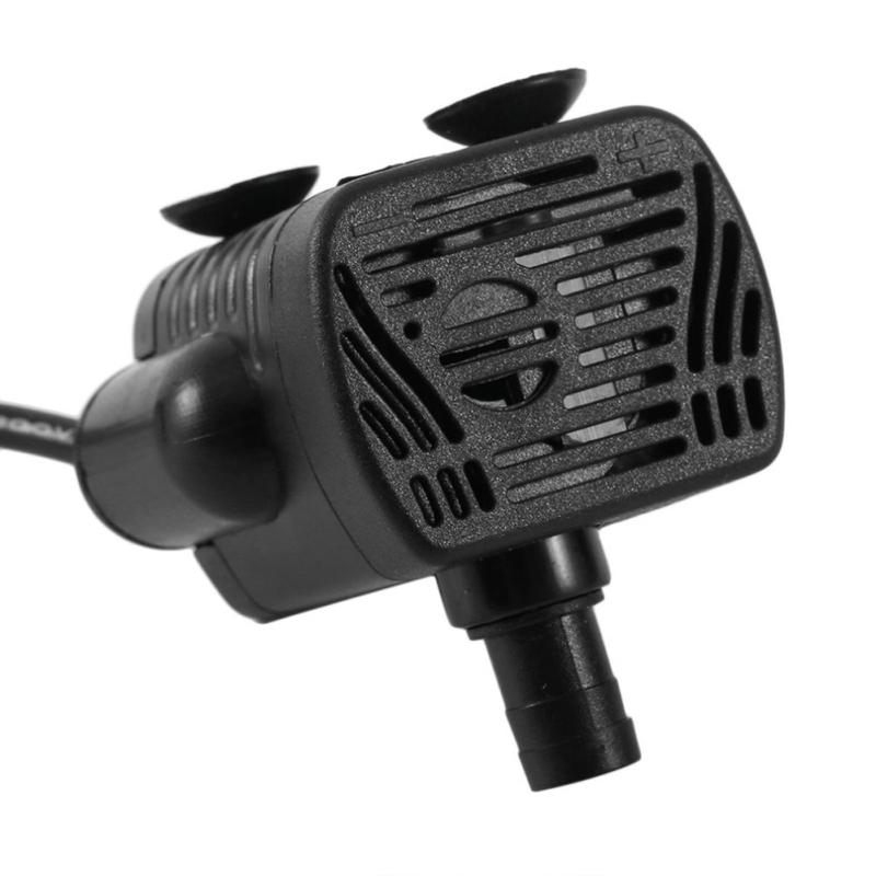 3W USB-1020 DC3.5V-9V Mini Submersible Water Pump for Aquarium Landscape Fish Bowl