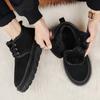 FashionWinter Warm Snow Boots Minimalist Barefoot Trainers Waterproof Barefoot Shoes Casual Ankle Boots Closure Trail Running Shoes